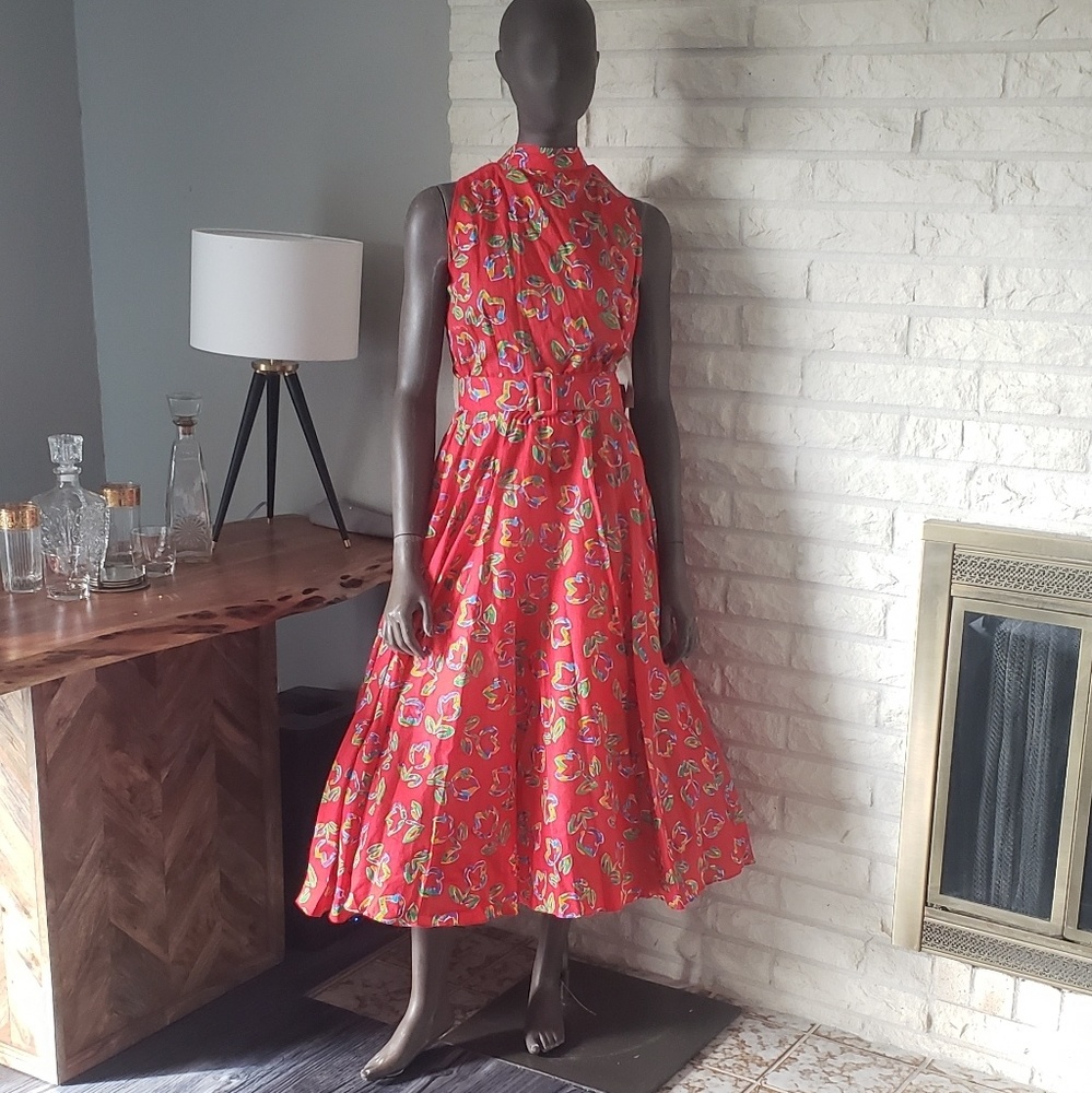 1980's does 1940's Day Dress